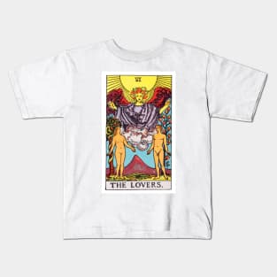 The Lovers Tarot Kids T-Shirt